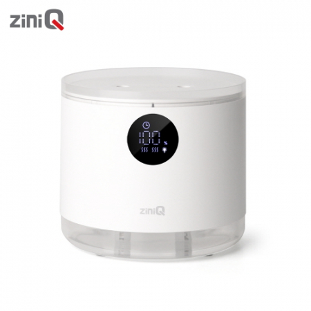 [지니큐] 500ml 무선 C타입 무드등 LED 7가지 컬러 듀얼 가습기 ZQ-HX60 #2