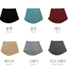 똑딱이 겨울 넥워머 선물용 홍보용 겨울용품