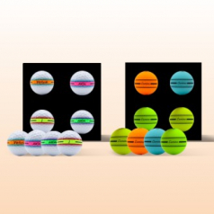 볼빅 엑시아 루미나 / 비비드 루미나 4구(3pc) 골프공 로고인쇄