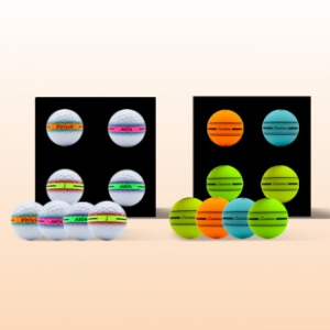 볼빅 엑시아 루미나 / 비비드 루미나 4구(3pc) 골프공 로고인쇄