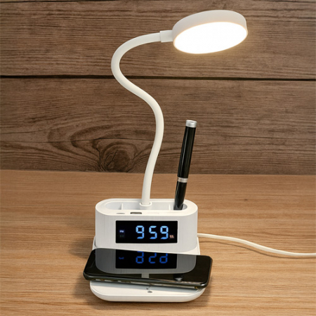 루티네 15W 멀티 고속충전기 디지털알람시계 LED스탠드 #3