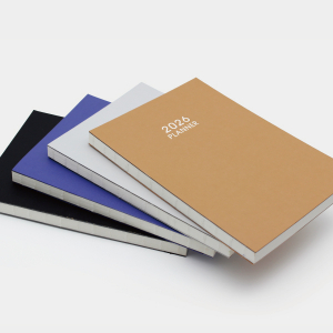 26년 유스토리 오픈레더 왈츠 노출제본 양장 다이어리 별절(32절변형)