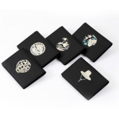 나전칠기 한지가죽 카드지갑 명함지갑 한국 전통 기념품 외국인 선물