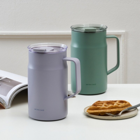 락앤락 메트로 카페 머그 세라믹 텀블러 600ml HA #4