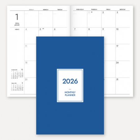 2026 월간 플래너 노트 (중철제본/32절/B6) #2