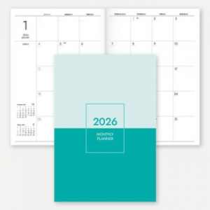 2026 월간 플래너 노트 (책제본/32절/B6)