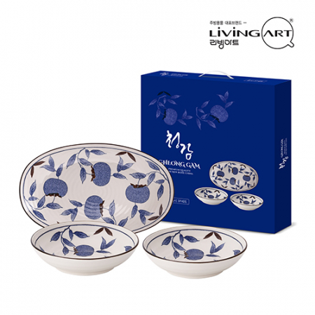 리빙아트 청감 디너접시 3p세트 #2