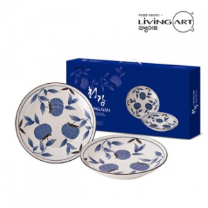 리빙아트 청감 파티접시 2p세트