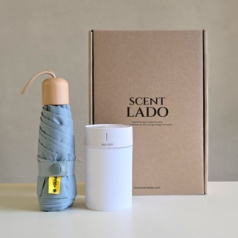 센트라도 캡슐우드 5단 우양산+아이리버 미니가습기 세트