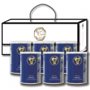 광산김 재래돌김 선물세트 6캔