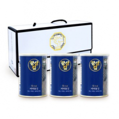 광산김 재래돌김 선물세트 3캔