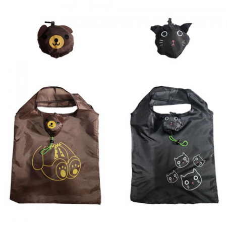곰돌이 고양이 케릭터 시장가방 #2
