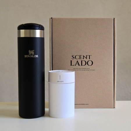 센트라도 아이리버 미니가습기+스탠리 에어로라이트 텀블러 세트 #2