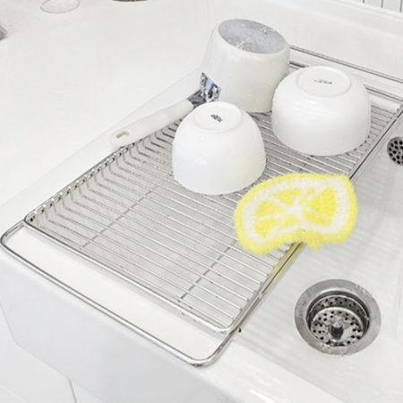 스텐 길이조절 식기건조대 설거지랙 슬라이딩 #2