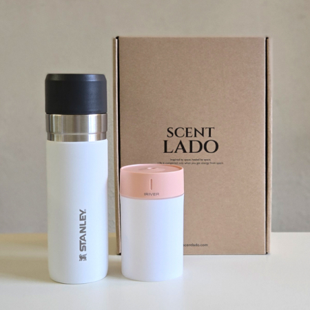 센트라도 아이리버 미니가습기+스탠리 고진공 슬림보틀 텀블러 세트 #3