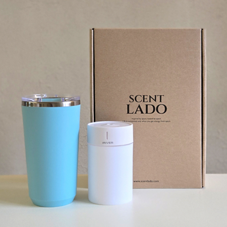 센트라도 아이리버 미니가습기+로하스 텀블러 세트 #3