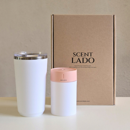 센트라도 아이리버 미니가습기+로하스 텀블러 세트 #2