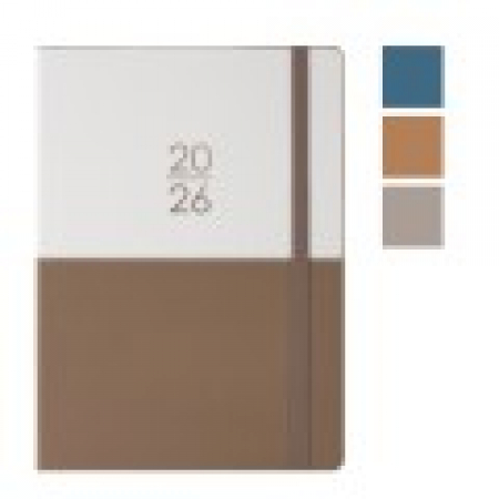 양장 YB투톤 매직카드포켓 다이어리 슬림25절