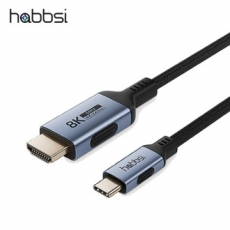 햅시 타입C to HDMI 8K 미러링 케이블 YMCHDMI8K-3