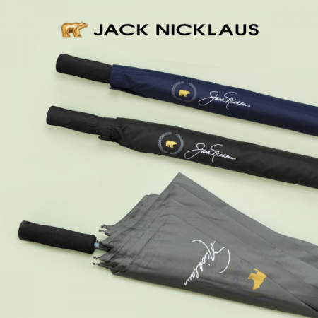 잭니클라우스 75 자동 늄 그리드 골프 장우산 #3