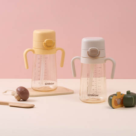 락앤락 리틀럽 원터치 PPSU 양손 빨대컵 400ml HA #2