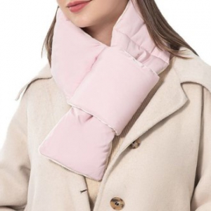 가볍고 따수운 패딩머플러 패딩목도리 방한용품