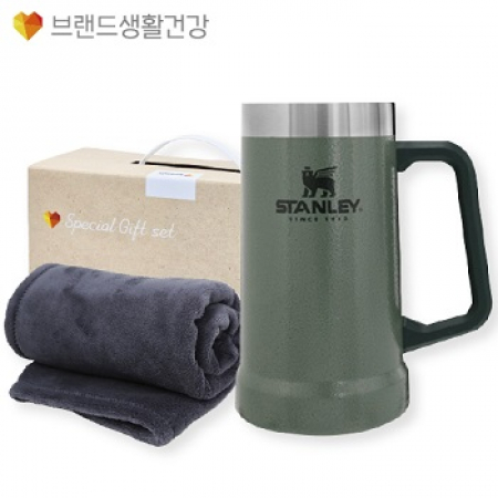 겨울방한(스탠리 머그컵 빅그립709ml+부드럽고 따뜻한담요) #2