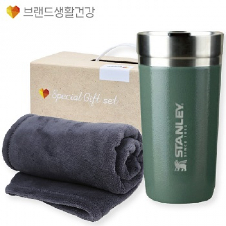 겨울방한(스탠리 고진공텀블러+따뜻하고 부드러운담요) #2