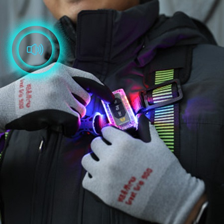 LED 경광등 겸용 전자 호루라기 W04 (나이트 가디언 정품) #4