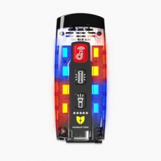 LED 경광등 겸용 전자 호루라기 W04 (나이트 가디언 정품)