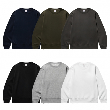 매직 오버핏 기모 맨투맨 스웨트 남여공용 단체티 #3