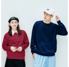 매직 드라이 기모 맨투맨 스웨트 속건성 남여공용 세미오버핏