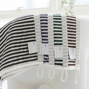 코튼클라우드 뱀부 혼방 트리스 어린이집 주방 고리수건