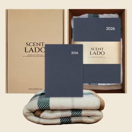 센트라도 극세사 담요+에코스 다이어리 세트 #6