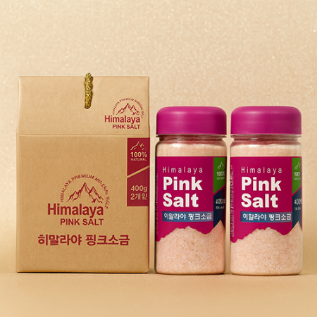 히말라야 핑크솔트 2개 선물세트 판촉용 기업답례품 추석 명절 소금 선물세트 추천 #2