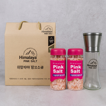 히말라야 핑크솔트 2개 + 그라인더 선물세트 추석 명절 선물 #2