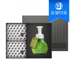 송월타월 타올 핸드위시 기프트세트(엑스고리2+네이처러브메레1)
