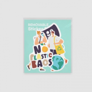 리무버블 피스 스티커 // 주문제작