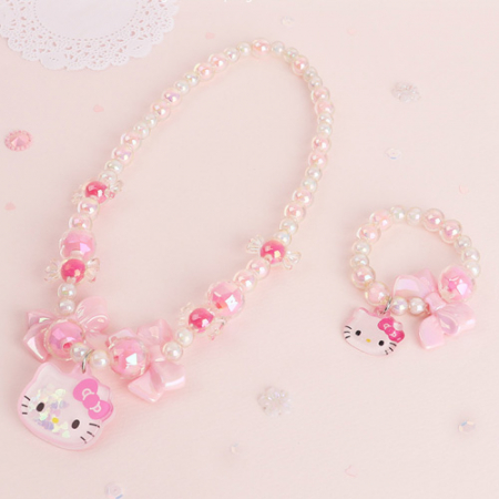 산리오 글리터 목걸이 팔찌 #5