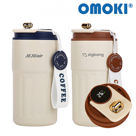 [오모키] 루미오 LED 온도계 텀블러 400ml #2