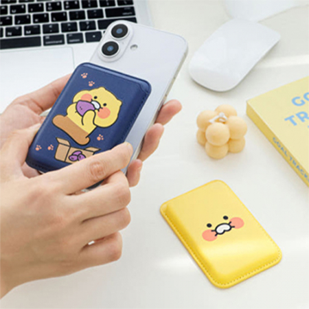 귀여운 캐릭터 맥세이프 PU 카드지갑 #5