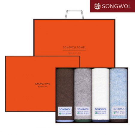 [송월타올] 뉴 바이브 뱀부 220g 4P 타올세트 #2