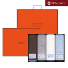 [송월타올] 뉴 바이브 뱀부 220g 4P 타올세트