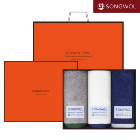 [송월타올] 뉴 바이브 뱀부 220g 3P 타올세트 #2