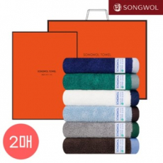 [송월타올] 뉴 바이브 뱀부 220g 2P 타올세트