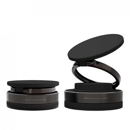 YL 맥세이프 호환 초강력 진공 흡착 360도 회전 메탈 접이식 차량용 탁상용 스마트폰 거치대 #2