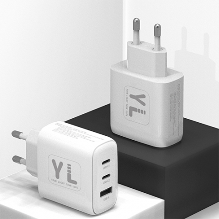 YL GaN 65W PD PPS QC4.0 플러스 3포트 멀티 USB-A C타입 초고속 충전기 어댑터 #2