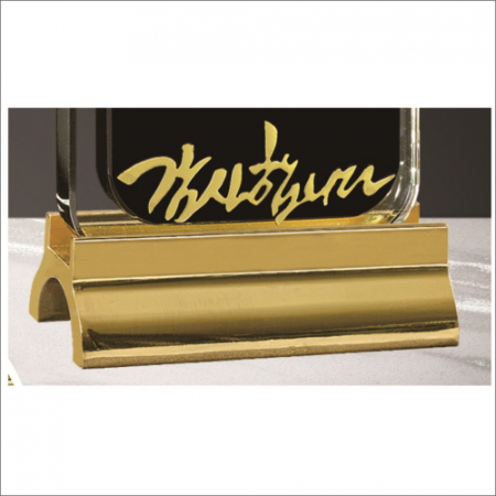 무지금속받침 마크별도 투톤 크리스탈 상패 #5