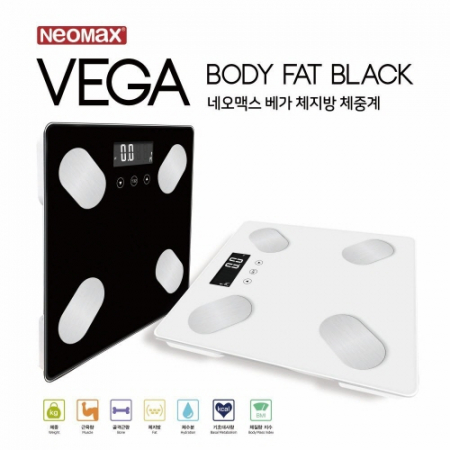 neomax 뉴베가 체지방 체중계 (블랙)(박스 손잡이) #2