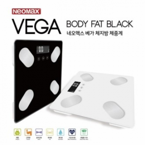 neomax 뉴베가 체지방 체중계 (블랙)(박스 손잡이)
